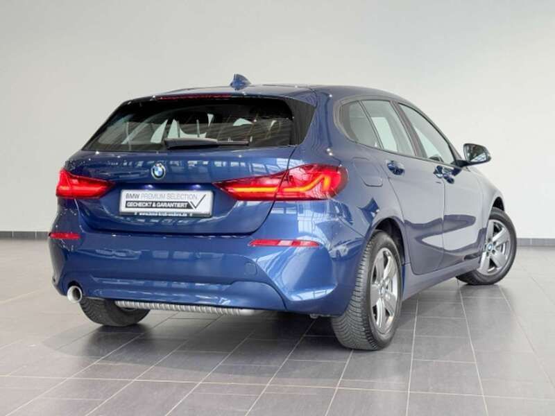 Gebraucht BMW 116 Advantage 109 PS (80 kW) 2021 Blau Kleinwagen