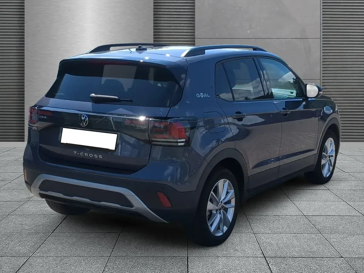 Gebraucht VW T-Cross Goal 150 PS (110 kW) 2024 Grau (rauchgrau metallic) SUV