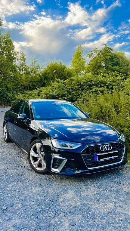 Schwarz Gebraucht 2020 Audi A4 S-Line Limousine | 21.750 € (Superpreis) - Bild 1/4
