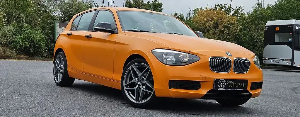 Gebraucht BMW 116 Sport Line 136 PS (100 kW) 2013 Orange Kleinwagen