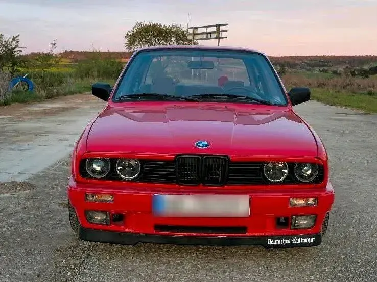 Gebraucht BMW 316 100 PS (73 kW) 1987 Rot Coupé