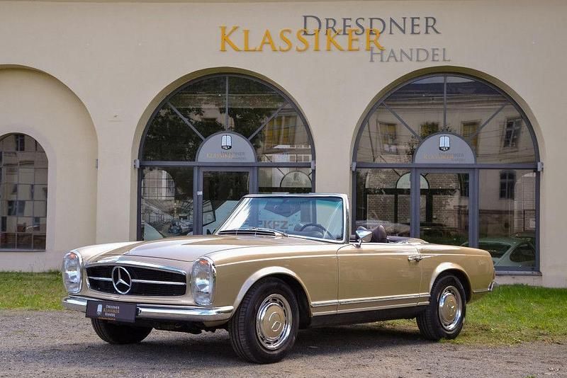 Beige Gebraucht 1970 Mercedes SL280 Cabrio | 104.900 € - Bild 1/4