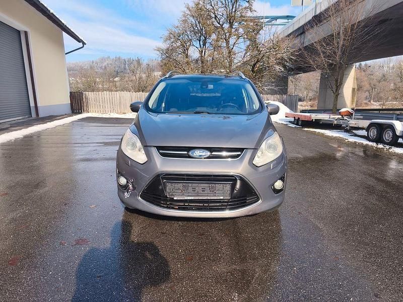 Gebraucht Ford Grand C-Max Titanium 182 PS (133 kW) 2012 Grau Van / Kleinbus