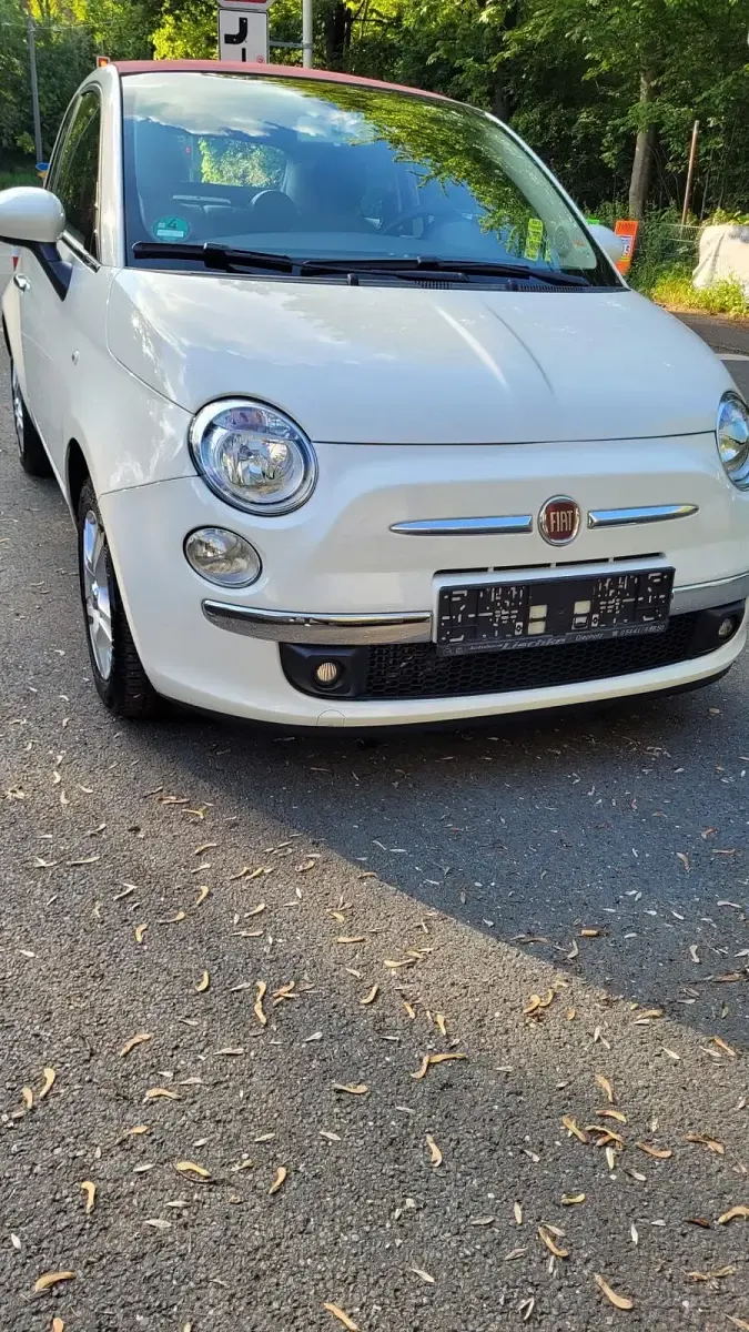 Gebraucht Fiat 500 85 PS (62 kW) 2013 Weiß Cabrio