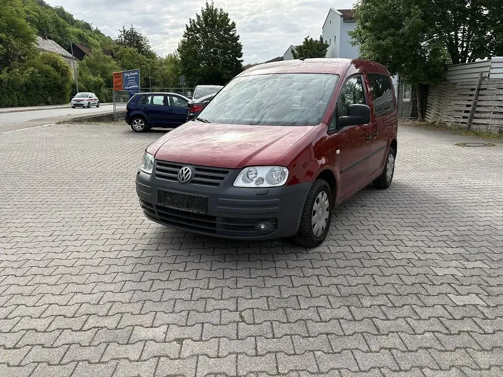 Gebraucht VW Caddy Life 105 PS (77 kW) 2006 Rot Van / Kleinbus