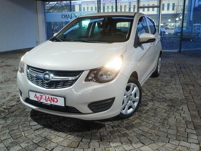 Gebraucht Opel Karl Active 75 PS (55 kW) 2017 Weiss Kleinwagen