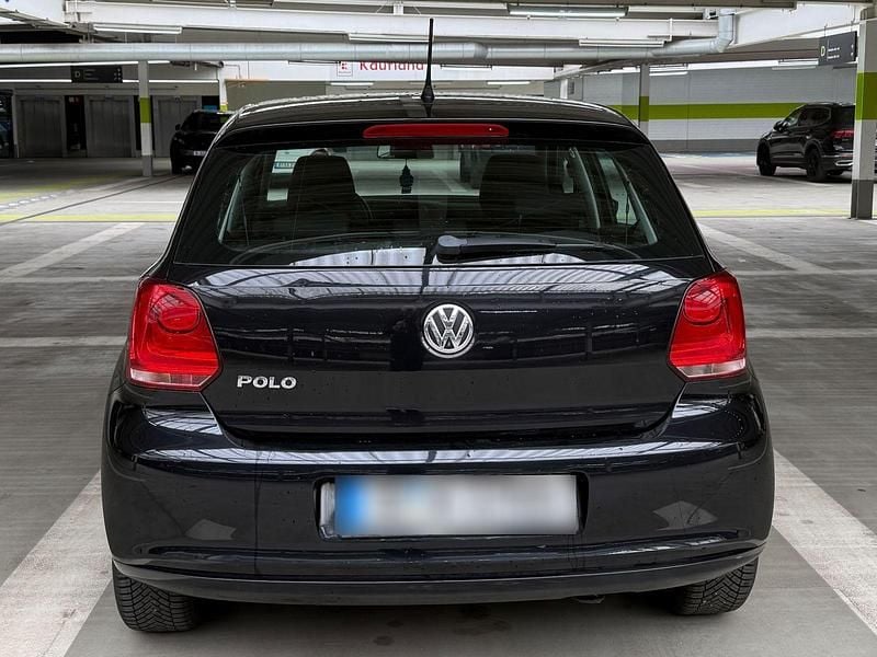 Gebraucht VW Polo Trendline 69 PS (50 kW) 2011 Schwarz Kleinwagen