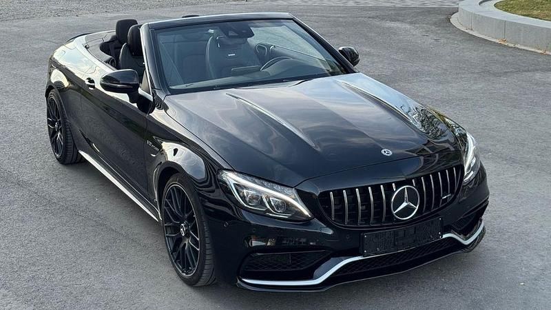 Schwarz Gebraucht 2017 Mercedes C63 AMG AMG Cabrio | 49.900 € (Superpreis) - Bild 1/4