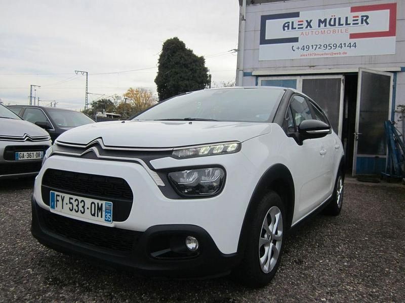 Weiß Gebraucht 2021 Citroën C3 Feel Limousine | 7.800 € (Fairer Preis) - Bild 1/4