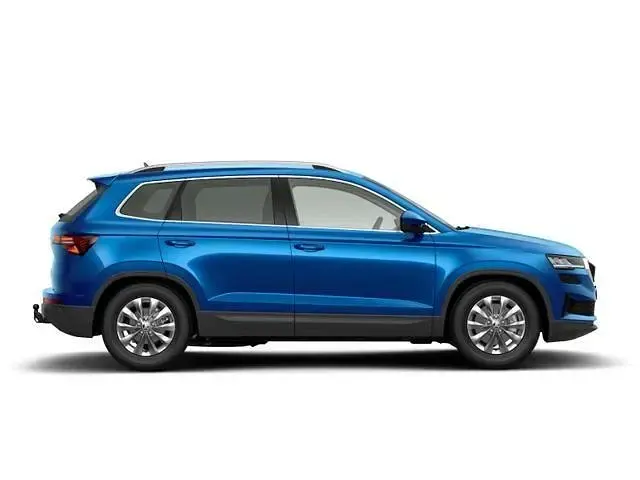 Neu Skoda Karoq Ambiente 150 PS (110 kW) 2026 [8x8x] race blue metallic SUV