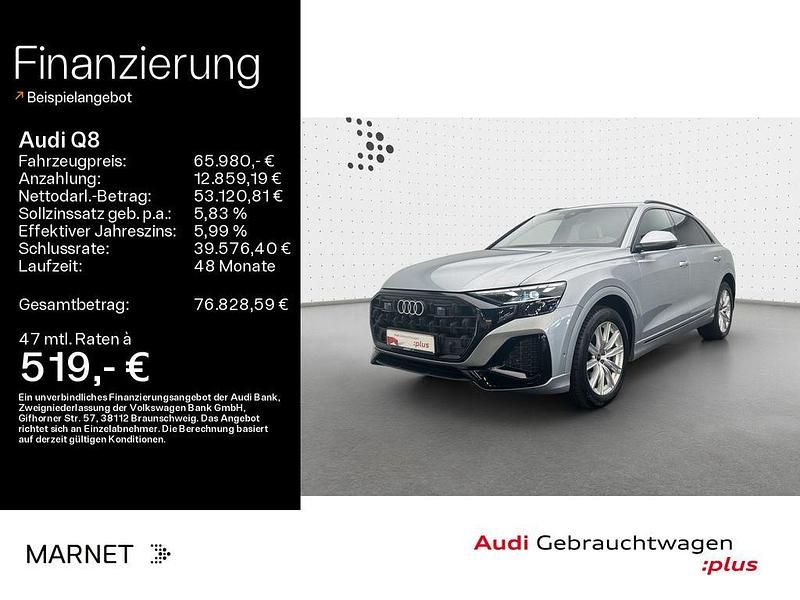 Satellitsilber metallic Gebraucht 2025 Audi Q8 Performance SUV | 65.980 € (Guter Preis) - Bild 1/4