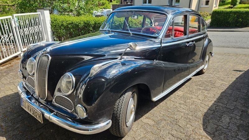Schwarz Gebraucht 1958 BMW 502 Limousine | 39.500 € - Bild 1/4