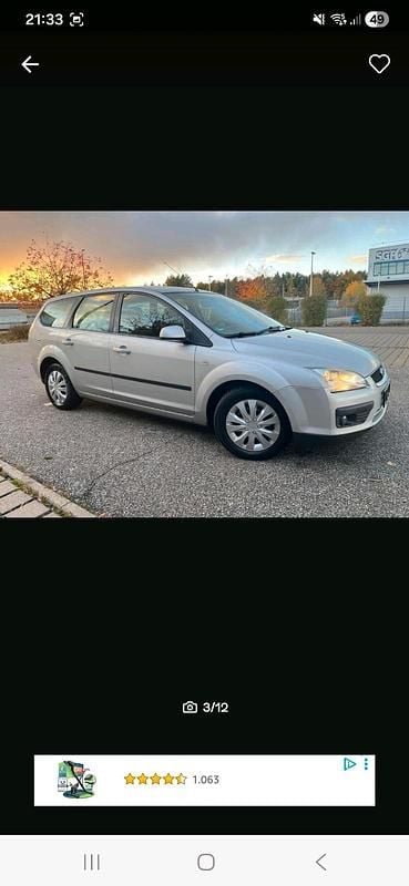 Silber Gebraucht 2005 Ford Focus Kombi | 1.950 € (Etwas zu teuer) - Bild 1/4