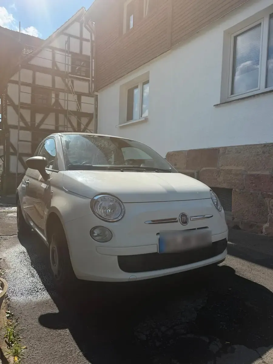 Gebraucht Fiat 500 69 PS (50 kW) 2009 Weiß Cabrio