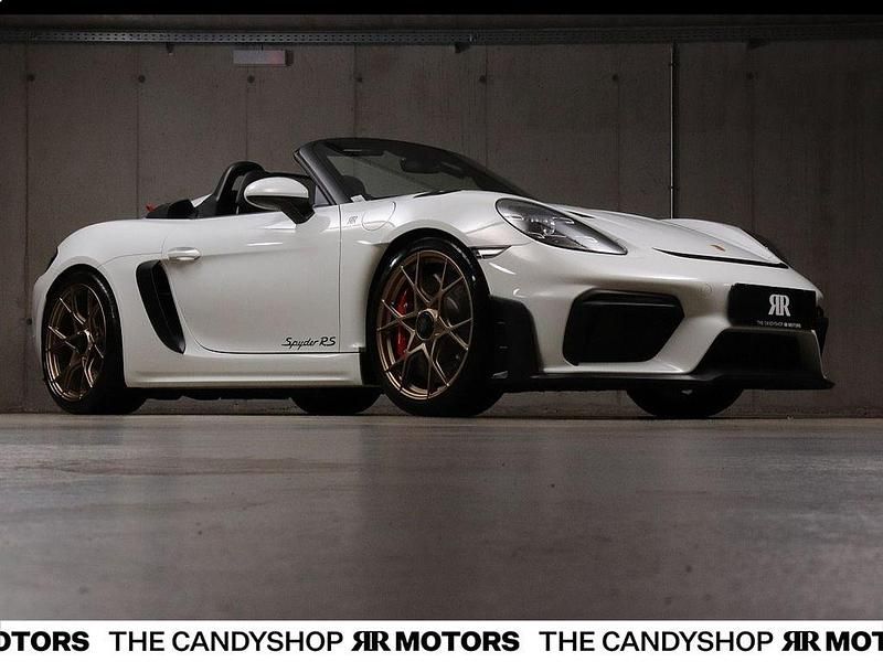 Gebraucht Porsche 718 Spyder 500 PS (367 kW) 2024 Weiß Cabrio