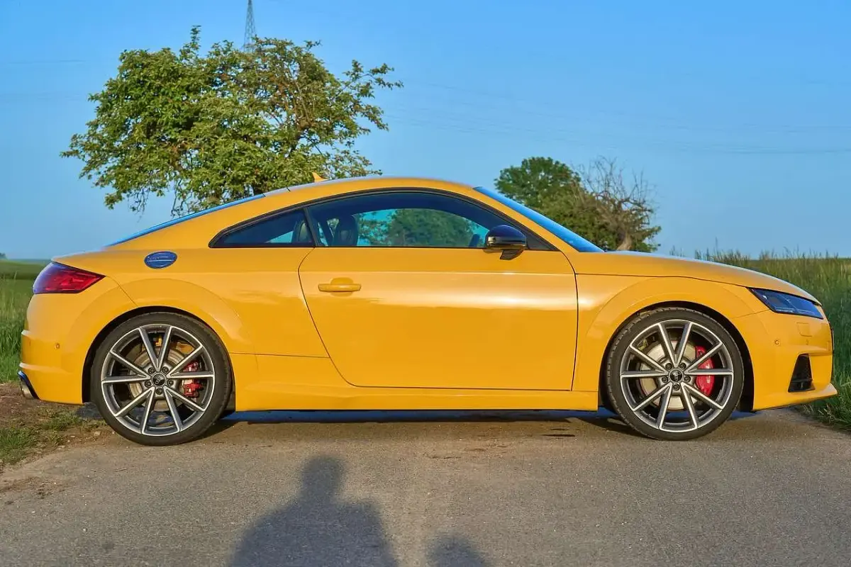 Gebraucht Audi TTS Design 310 PS (228 kW) 2018 Gelb Coupé