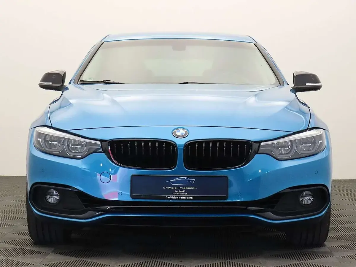 Gebraucht BMW 420 Coupé Sport Line 184 PS (135 kW) 2018 Snapper rocks blue Coupé