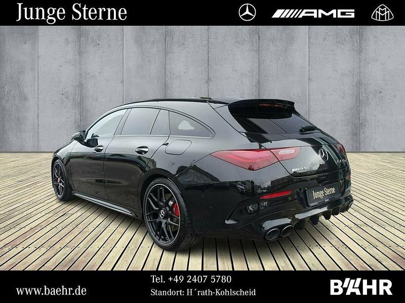 Gebraucht Mercedes CLA45 AMG Premium 421 PS (309 kW) 2025 Lack kosmosschwarz Kombi