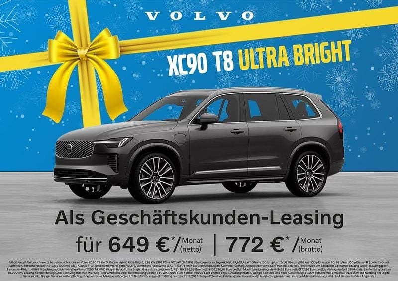 Vapour grey Neu 2025 Volvo XC90 Plus SUV | 77.933 € (Superpreis) - Bild 1/1
