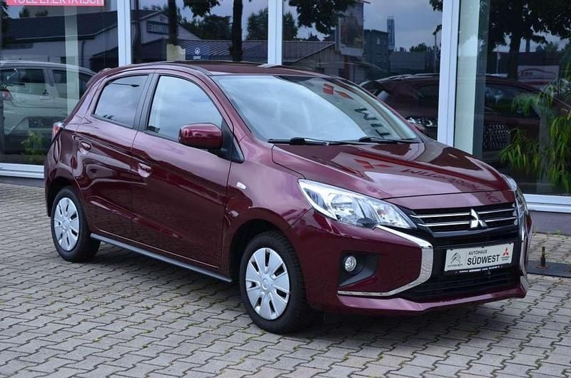 Bordeauxrot perleffekt Gebraucht 2023 Mitsubishi Space Star Select+ Kleinwagen | 15.990 € (Fairer Preis) - Bild 1/4