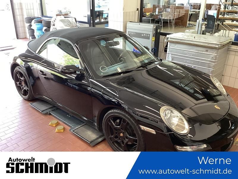 Basaltschwarz Gebraucht 2005 Porsche 911 Carrera Cabrio | 46.590 € (Guter Preis) - Bild 1/3