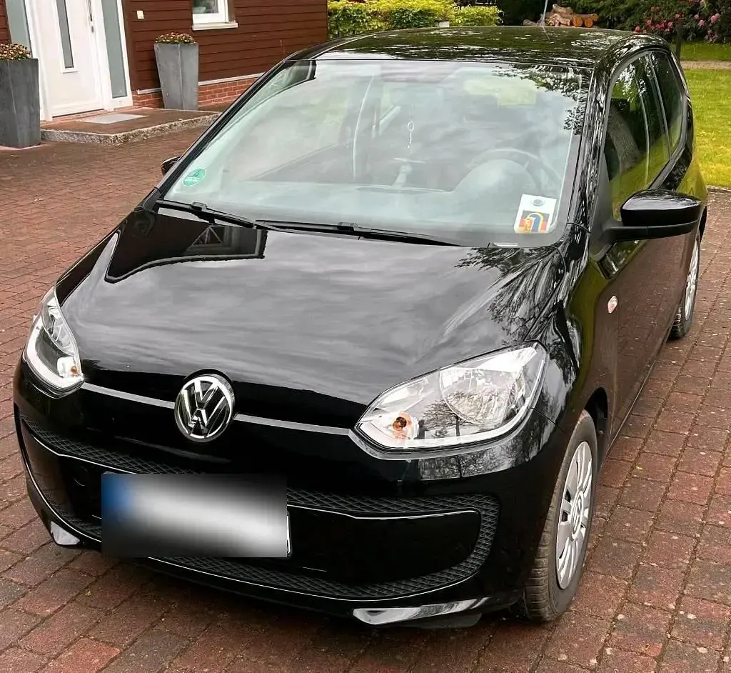 Gebraucht VW up! 60 PS (44 kW) 2012 Schwarz Kleinwagen