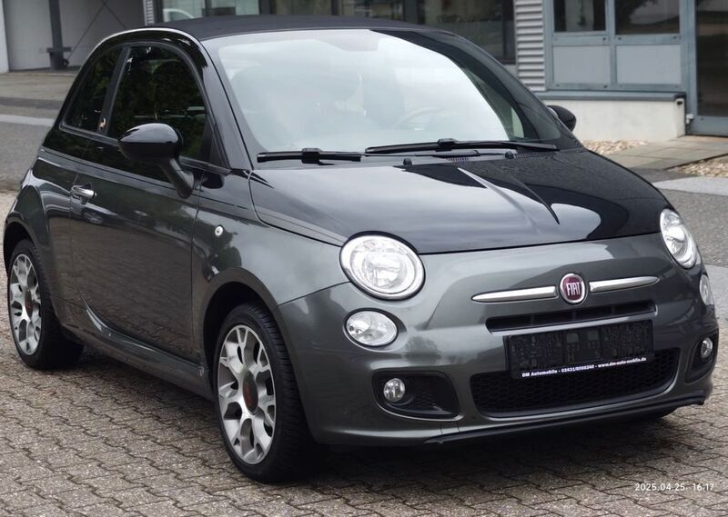 Grau Gebraucht 2014 Fiat 500C Cabrio | 7.950 € (Fairer Preis) - Bild 1/4
