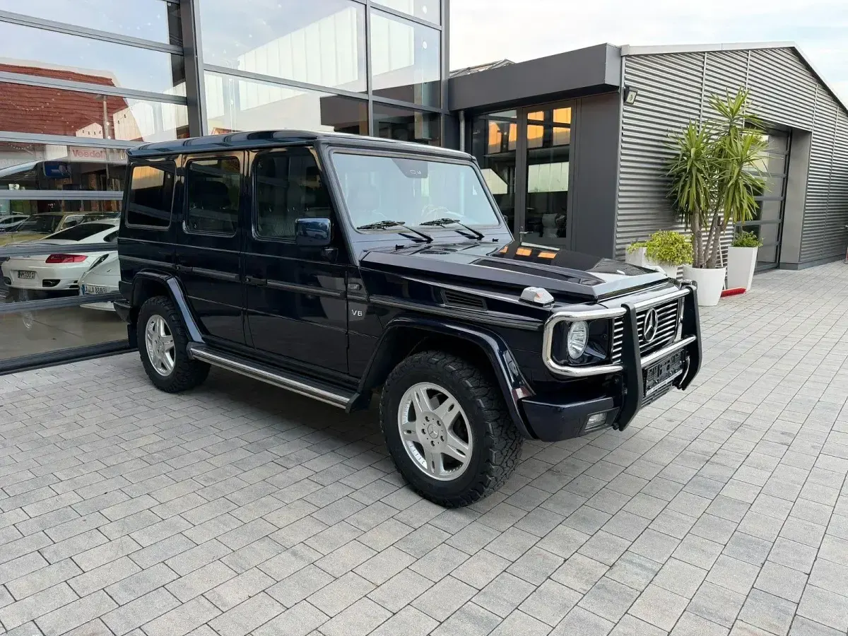 Gebraucht Mercedes G500 296 PS (217 kW) 2001 Blau SUV