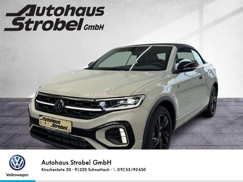 Ascotgrau / schwarz Neu 2025 VW T-Roc Cabriolet R-line Cabrio | 47.470 € (Fairer Preis) - Bild 1/4