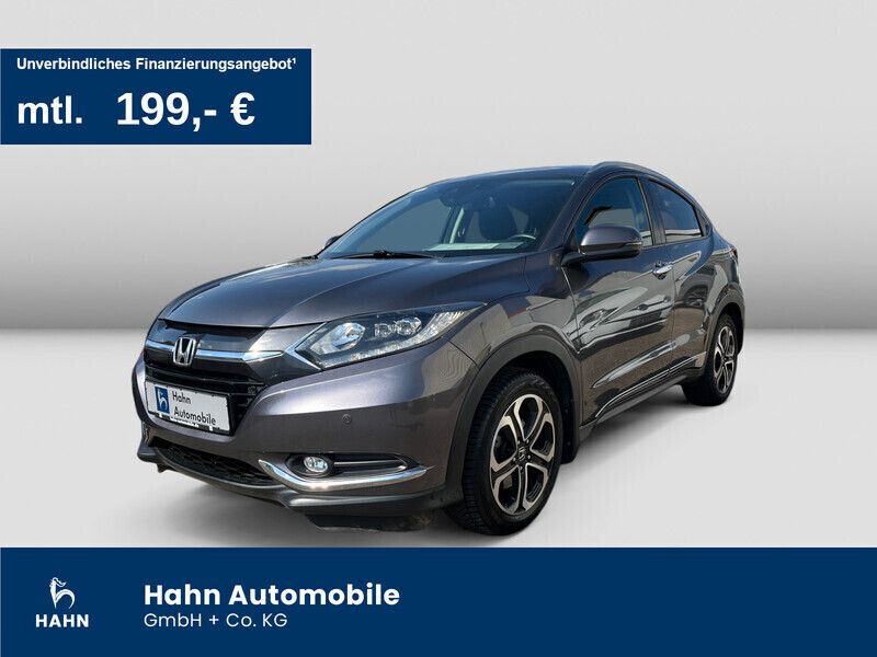 Modern steel m. (metallic) Gebraucht 2016 Honda HR-V Executive SUV | 16.430 € (Etwas zu teuer) - Bild 1/3