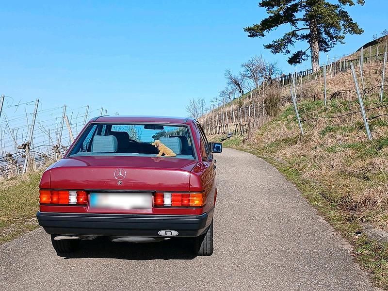 Gebraucht Mercedes 190 90 PS (66 kW) 1988 Rot Limousine