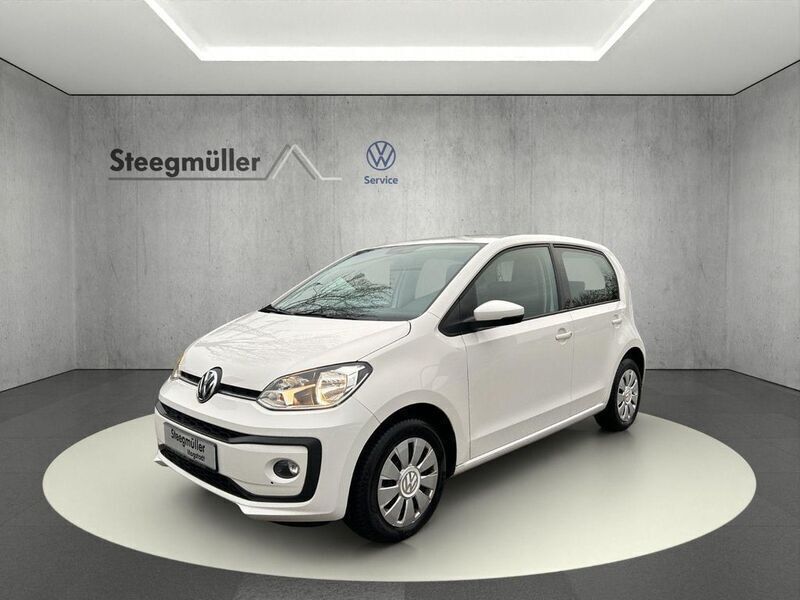 Weiß Gebraucht 2019 VW up! move up! Kleinwagen | 8.990 € (Fairer Preis) - Bild 1/4