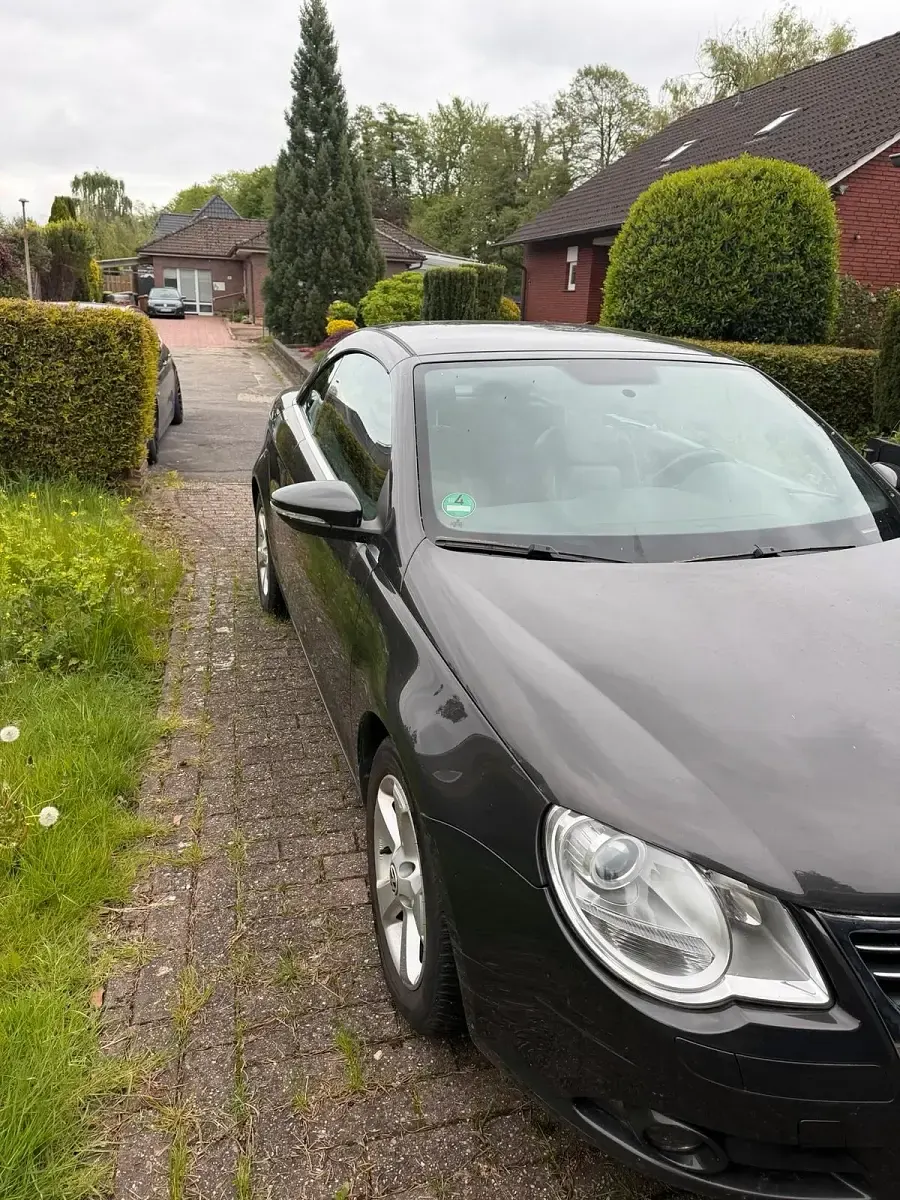 Gebraucht VW Eos 140 PS (102 kW) 2009 Grün Cabrio
