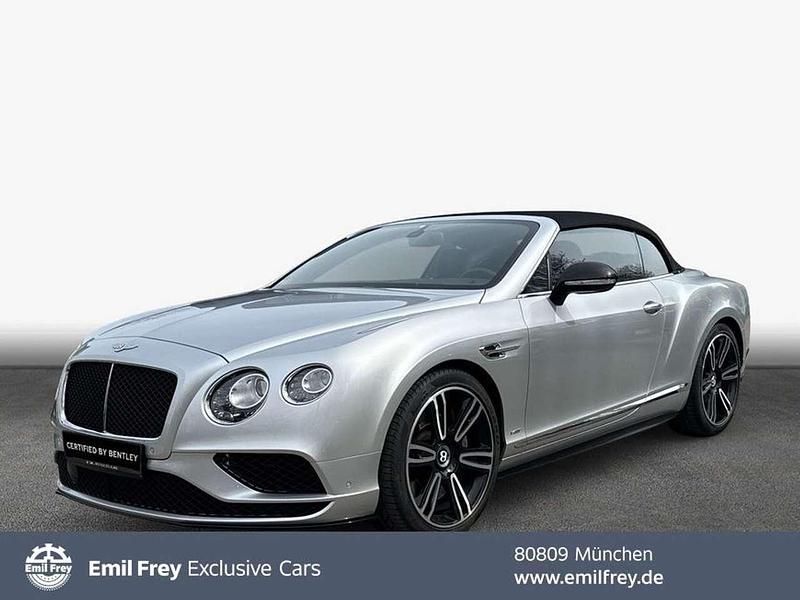 Gebraucht Bentley Continental GT Convertible 528 PS (388 kW) 2018 Silber Cabrio
