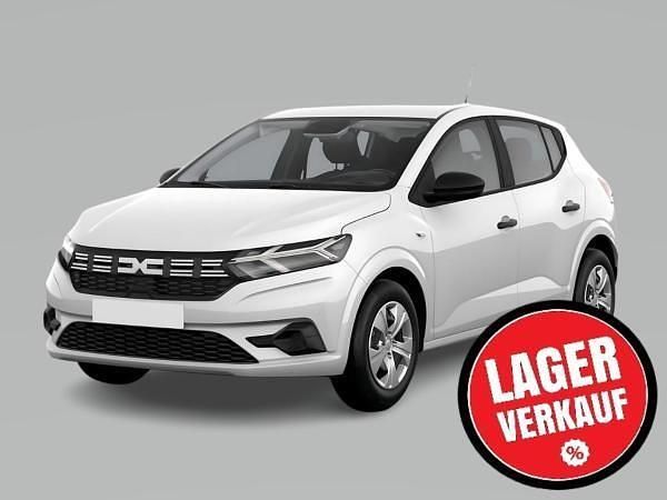 Weiß (arktisweiß) Neu 2025 Dacia Sandero Essentiel Kleinwagen | 13.689 € (Superpreis) - Bild 1/4