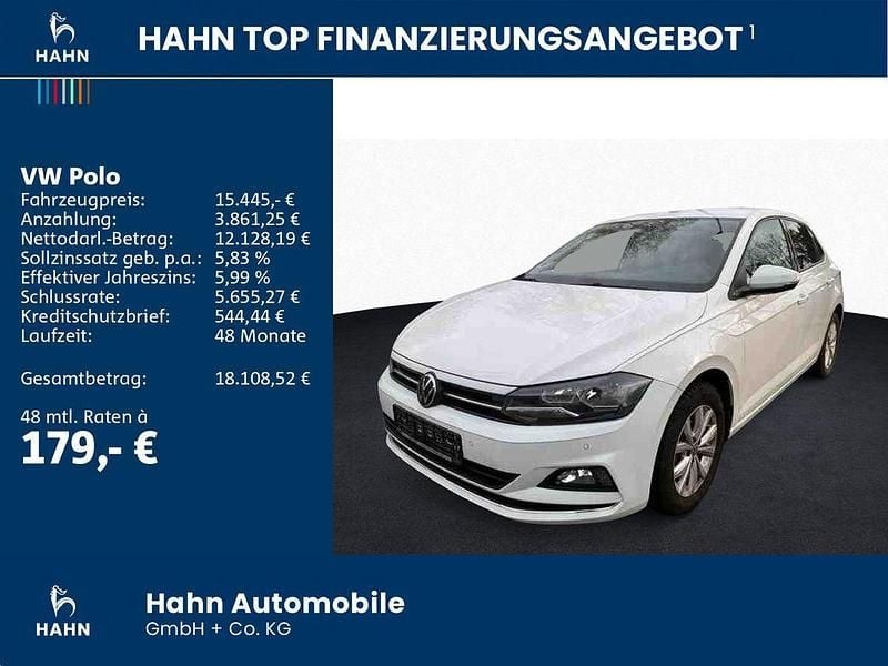 Gebraucht VW Polo Highline 95 PS (69 kW) 2021 Pure white Limousine