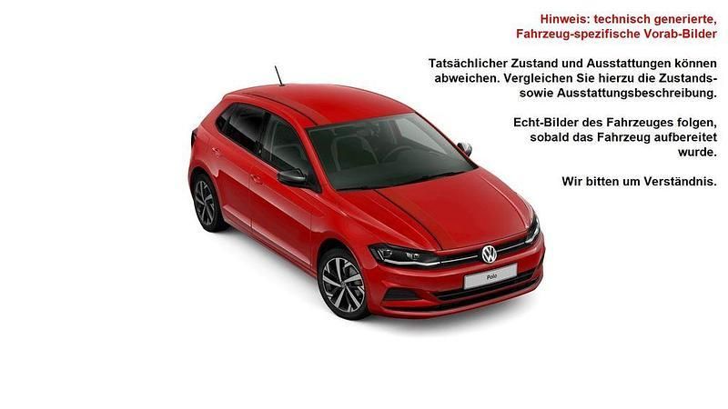 Flashrot Gebraucht 2017 VW Polo Beats Limousine | 14.190 € (Fairer Preis) - Bild 1/4