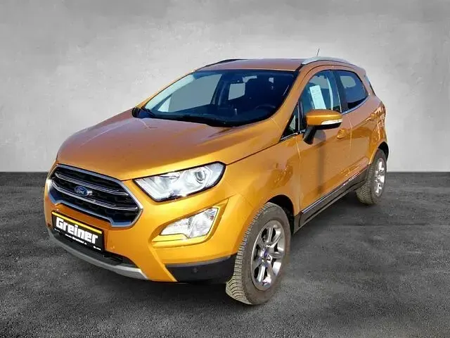 Gebraucht Ford Ecosport Titanium 125 PS (91 kW) 2019 Sika gelb (metallic) SUV