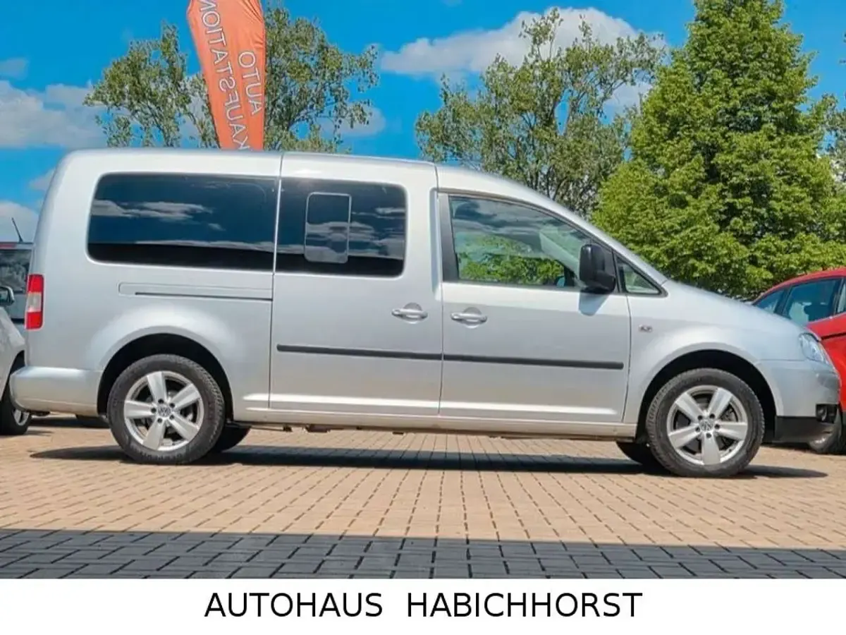 Gebraucht VW Caddy Life 105 PS (77 kW) 2007 Silber Van / Kleinbus