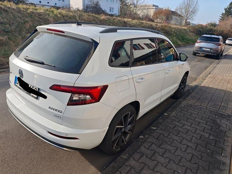 Gebraucht Skoda Karoq SportLine 190 PS (139 kW) 2019 Weiß SUV