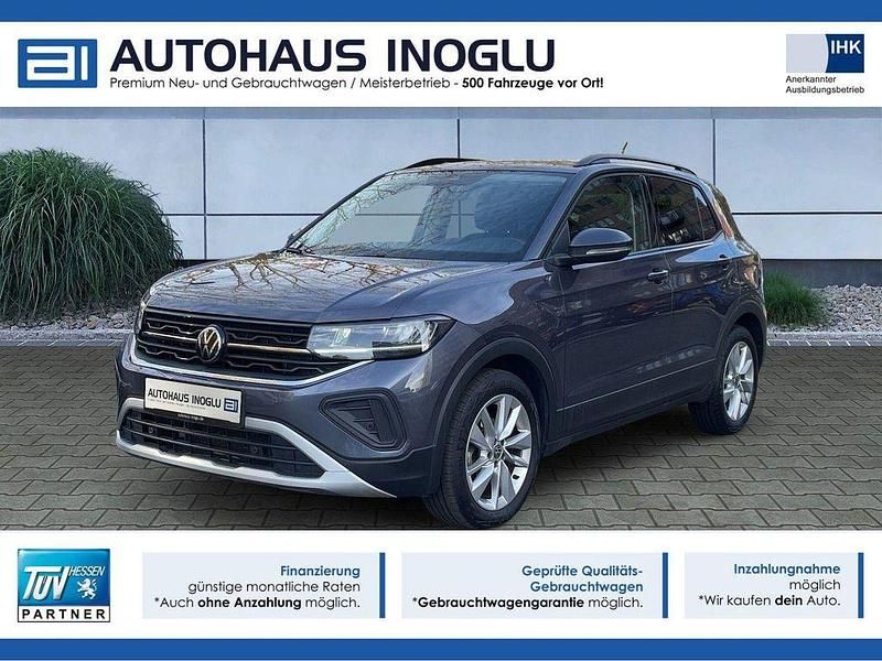 Grau rauchgrau metallic (metallic) Gebraucht 2024 VW T-Cross Life SUV | 20.980 € (Guter Preis) - Bild 1/4