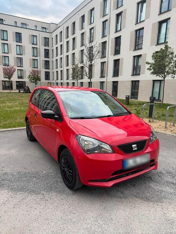 Używany Seat Mii 60 KM (44 kW) 2014 Czerwony Hatchback