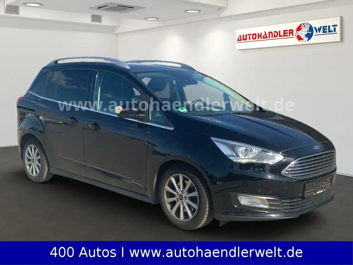 Gebraucht Ford Grand C-Max 150 PS (110 kW) 2017 Schwarz Van / Kleinbus
