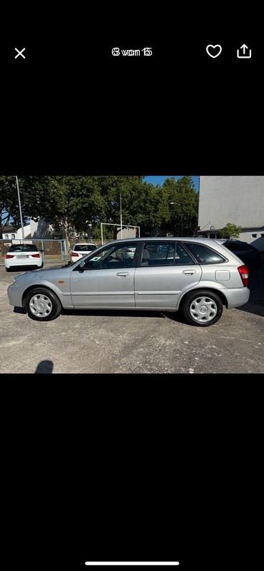 Gebraucht Mazda 323F 115 PS (84 kW) 1999 Silber Kombi