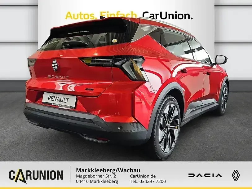 Brugt Renault Scenic E-Tech Komfort 125 kW (170 HK) 2025 Rød SUV
