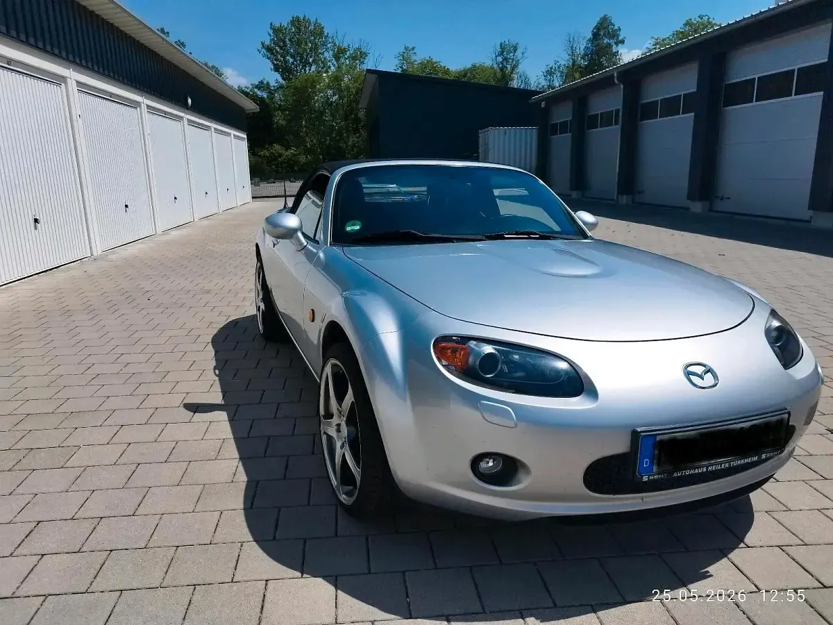Gebraucht Mazda MX5 160 PS (117 kW) 2007 Silber Cabrio
