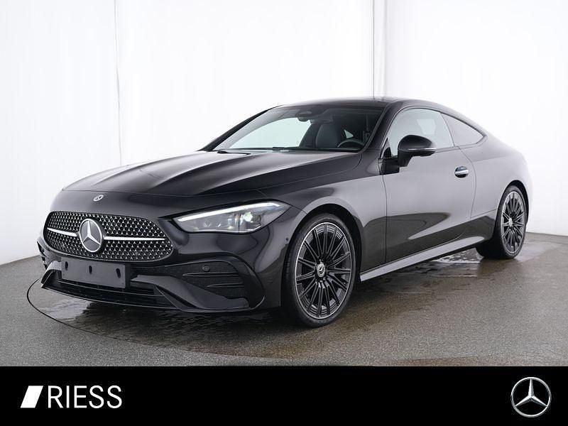 Metalliclack obsidianschwarz Gebraucht 2024 Mercedes CLE220 Coupé | 53.900 € (Guter Preis) - Bild 1/4