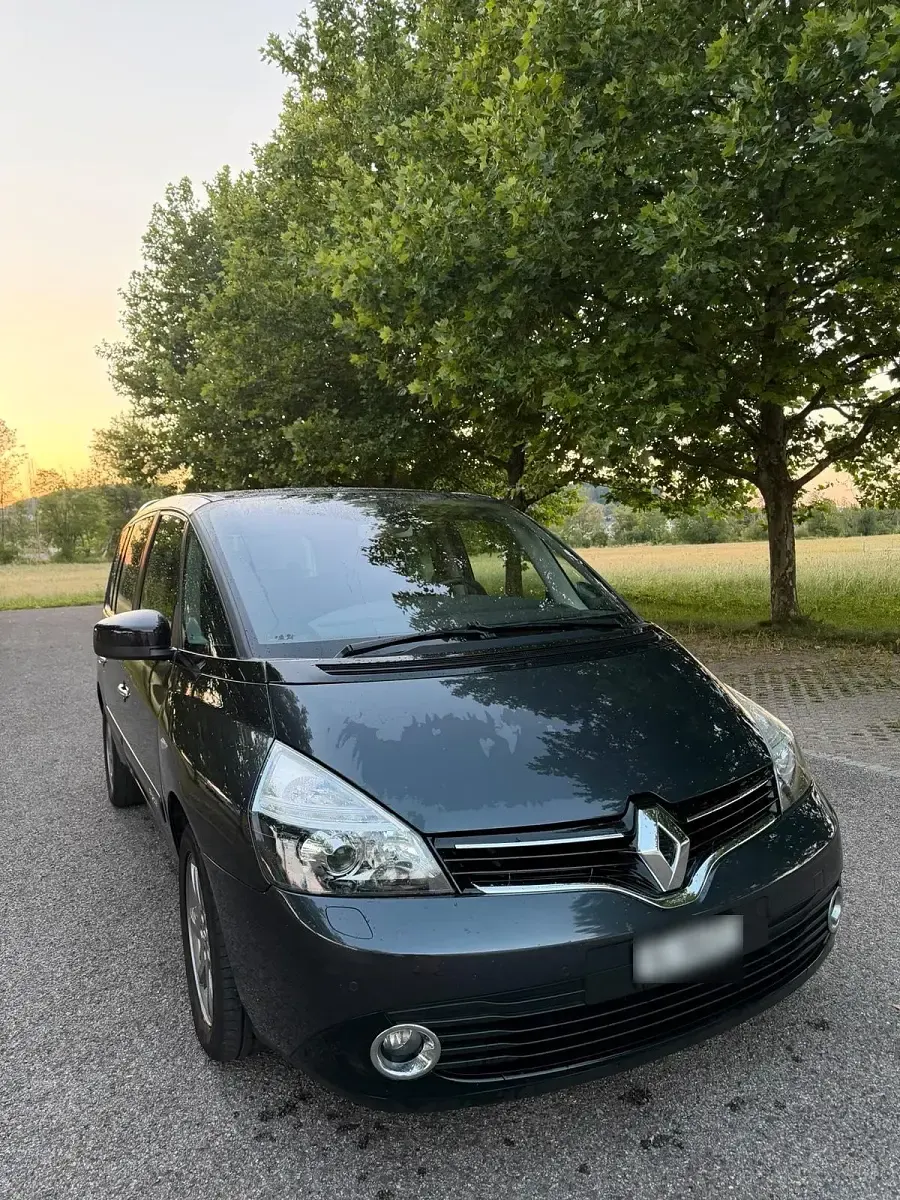 Gebraucht Renault Espace 150 PS (110 kW) 2014 Grau Van / Kleinbus
