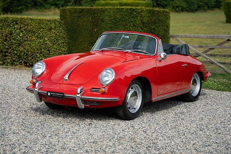 Gebraucht Porsche 356 75 PS (55 kW) 1965 Rot Cabrio