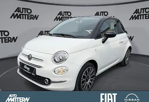 Gebraucht Fiat 500 Dolcevita 70 PS (51 kW) 2023 Gelato weiß/dach schwarz Limousine